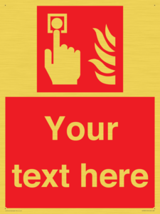 Custom Fire Alarm call point